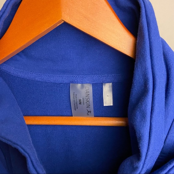 Danskin Wrap Sweater Blue - Picture 3 of 9